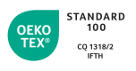 LABEL 1 : Oeko tex classe 2 n° CQ 1318/2